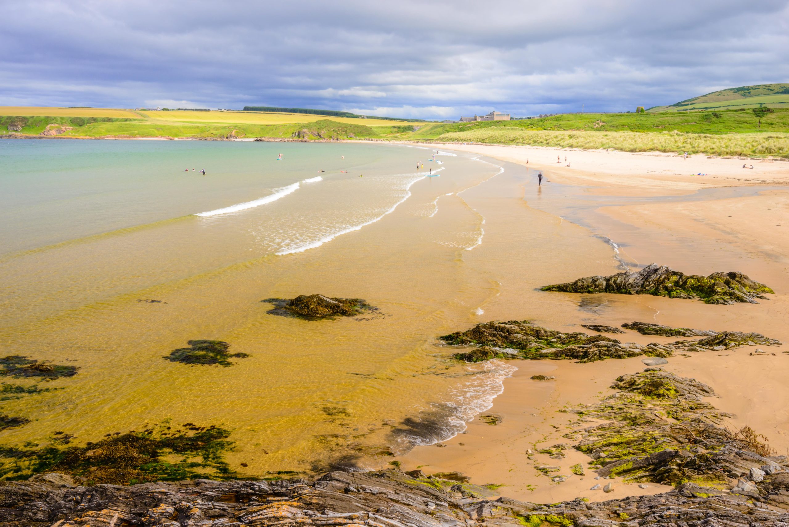 Sandend Bay on the north-east coast